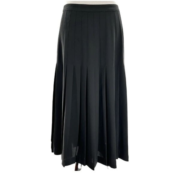 Trina Turk Black Midi Maxi Skirt size 8 - Picture 1 of 10